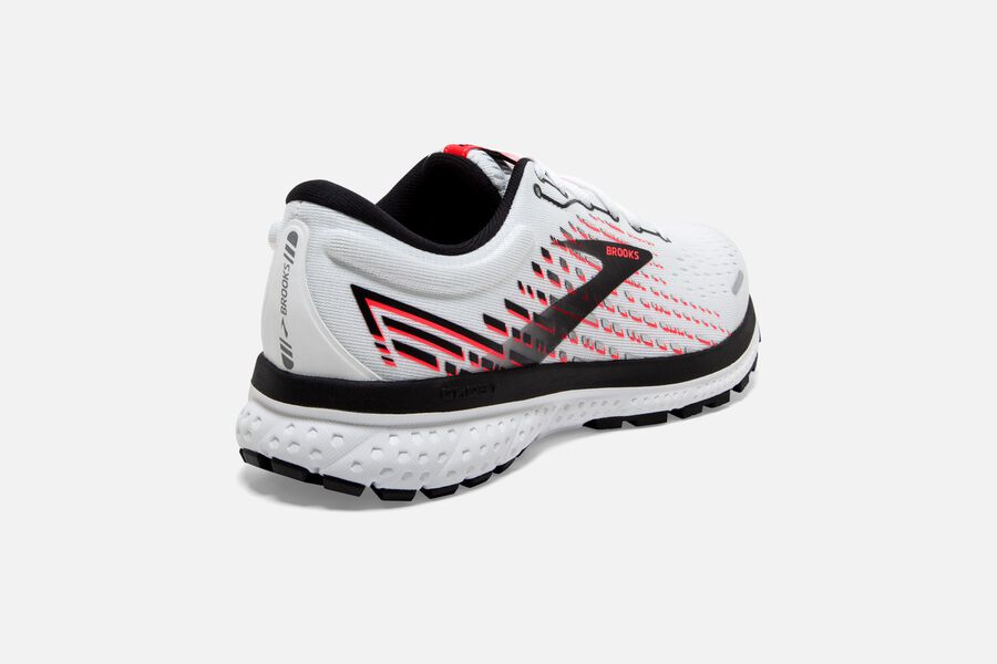 Brooks Ghost 13 Road Loopschoenen Dames - Wit/Roze/Zwart - 125479YJR